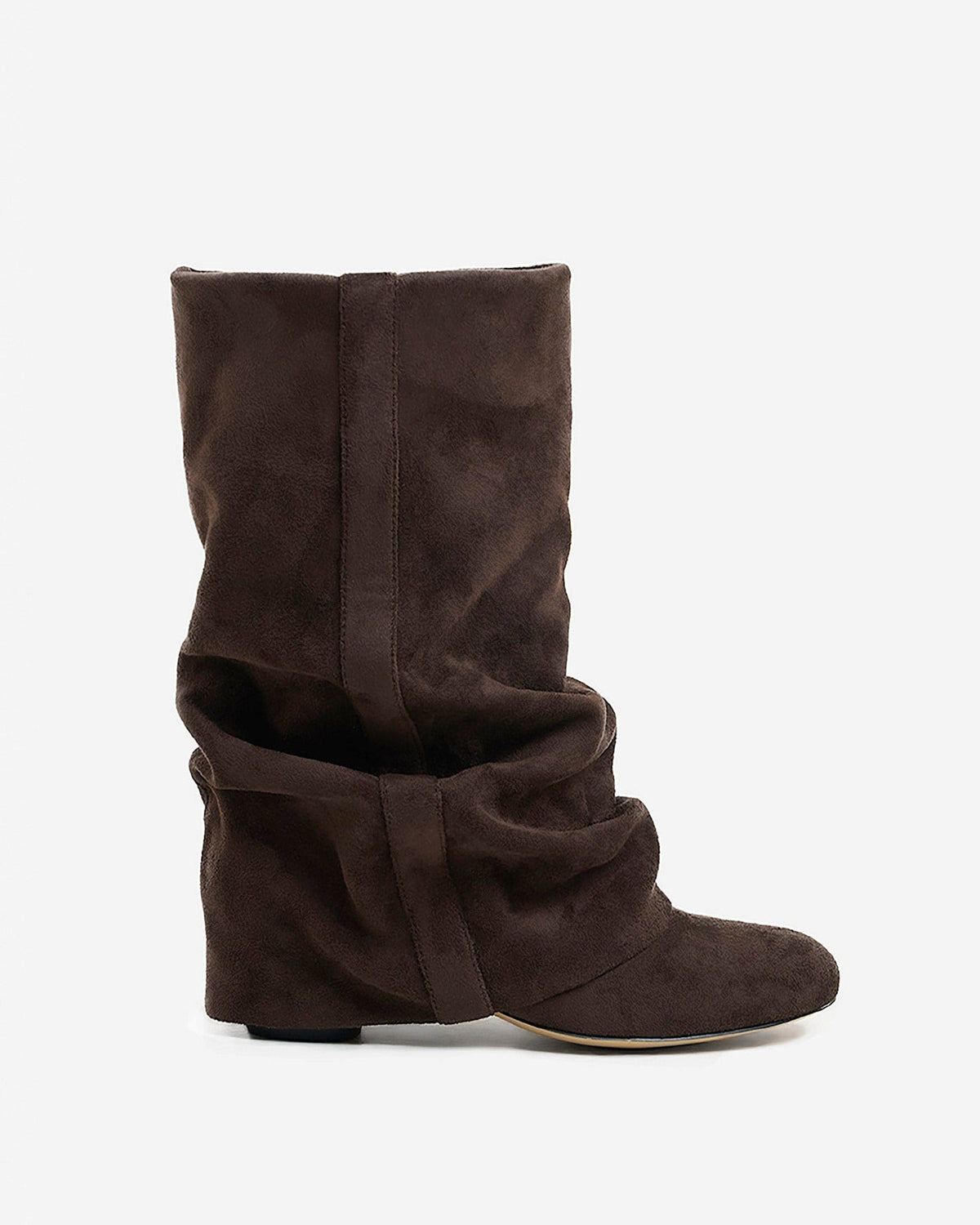 Lux | Botas Cano Alto Femininas Slouchy Salto Oculto