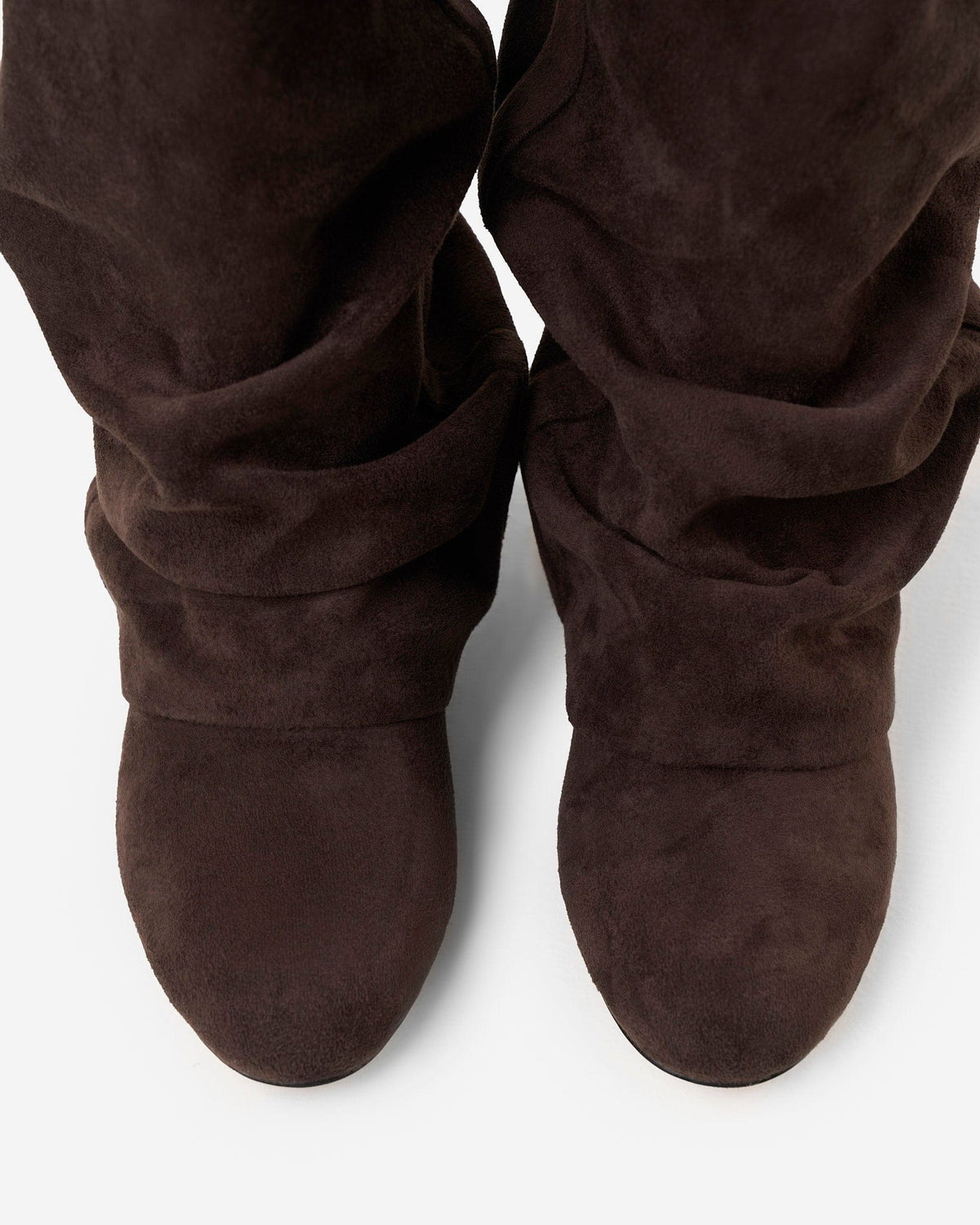 Lux | Botas Cano Alto Femininas Slouchy Salto Oculto