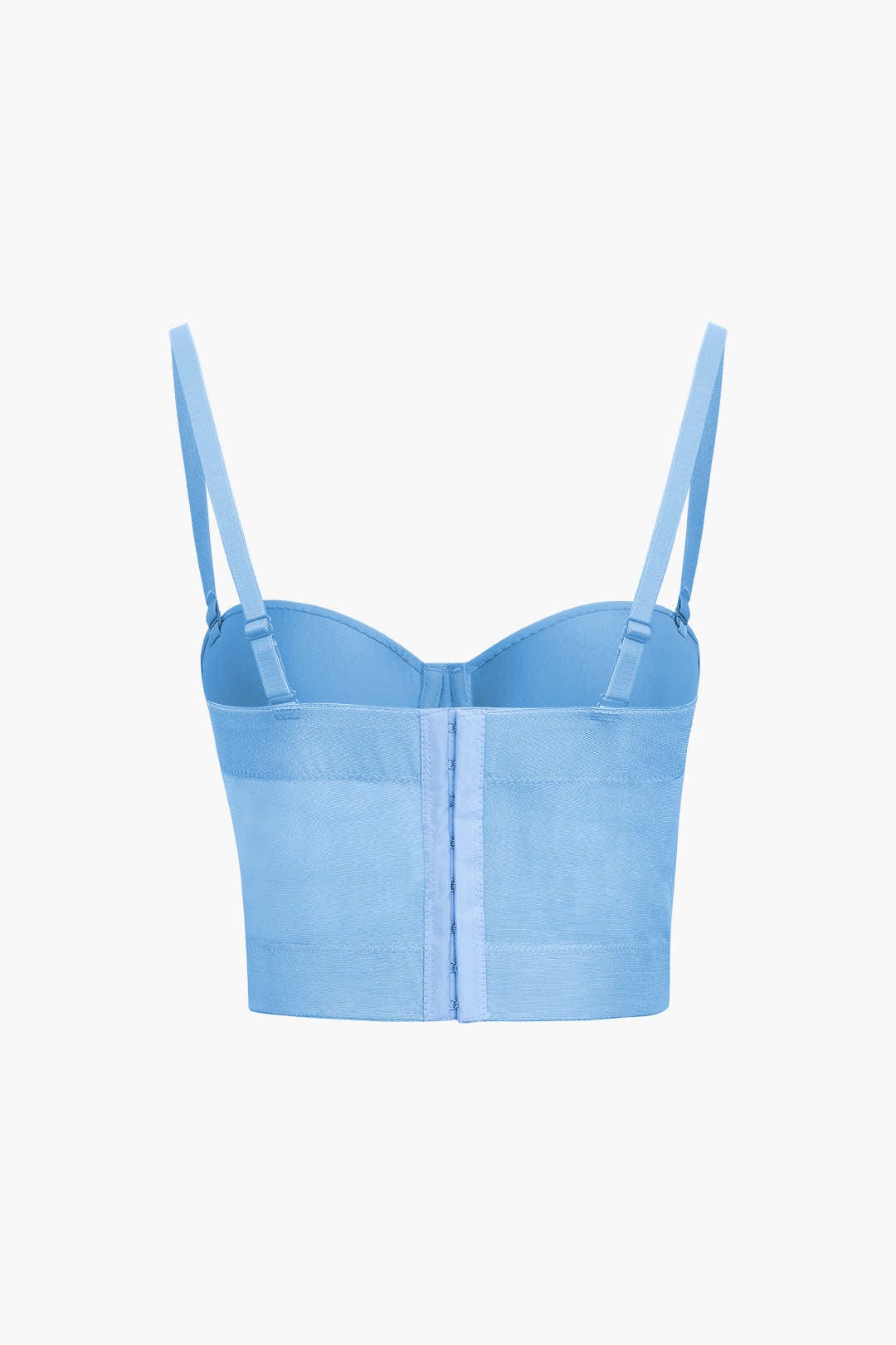 Top de Renda Feminino Bustier com Suporte e Alças Ajustáveis