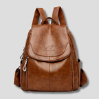 Wenna | Mochila de Couro Antifurto Feminina