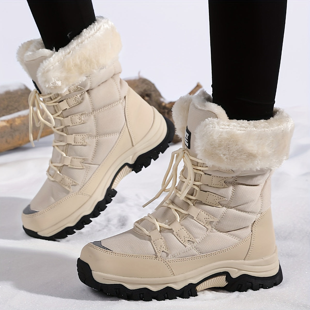 Greta | Botas de Inverno Femininas Impermeáveis Forradas