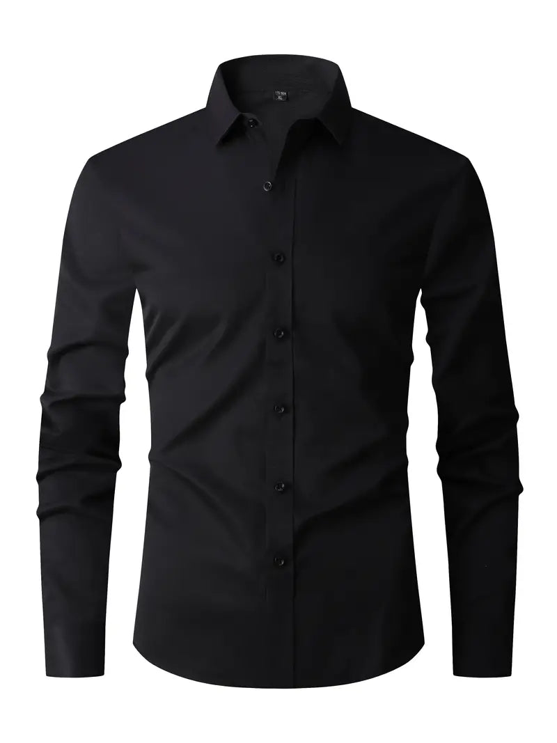 Elowen | Camisa Slim Fit Masculina com Botões