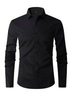 Luna | Camisa Slim Fit Masculina com Botões
