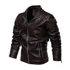 Saoirse | Homem Biker Jacket Forrado Ombros Estruturados