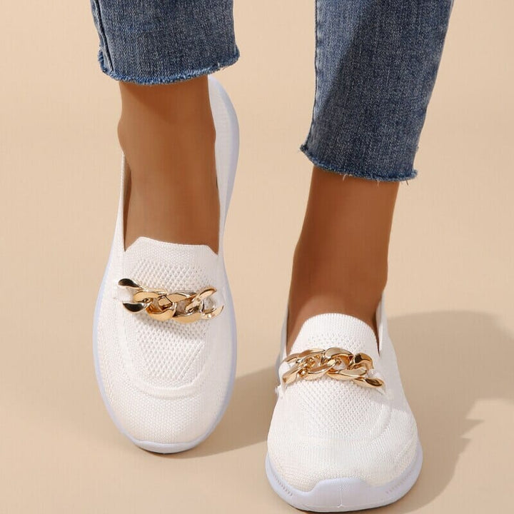 Kaia | Mocassins Ortopédicos Femininos com Suporte Ativo