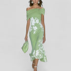 Vera | Vestido Midi Floral Evasê