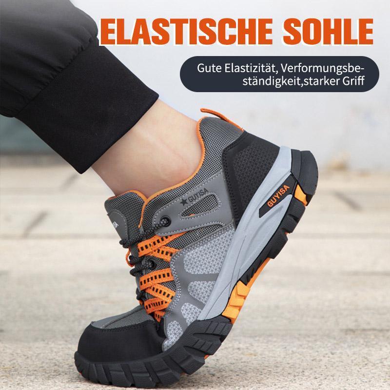 Xanthe | Sapatos de Segurança Masculinos | Biqueira de Aço, Antiderrapante | Leves e Resistentes