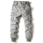 Willa | Calças Cargo Jogger Homem Multi-Bolsos Streetwear