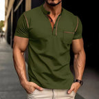 Polo Masculino | Casual e Versátil, Corte Regular | Algodão