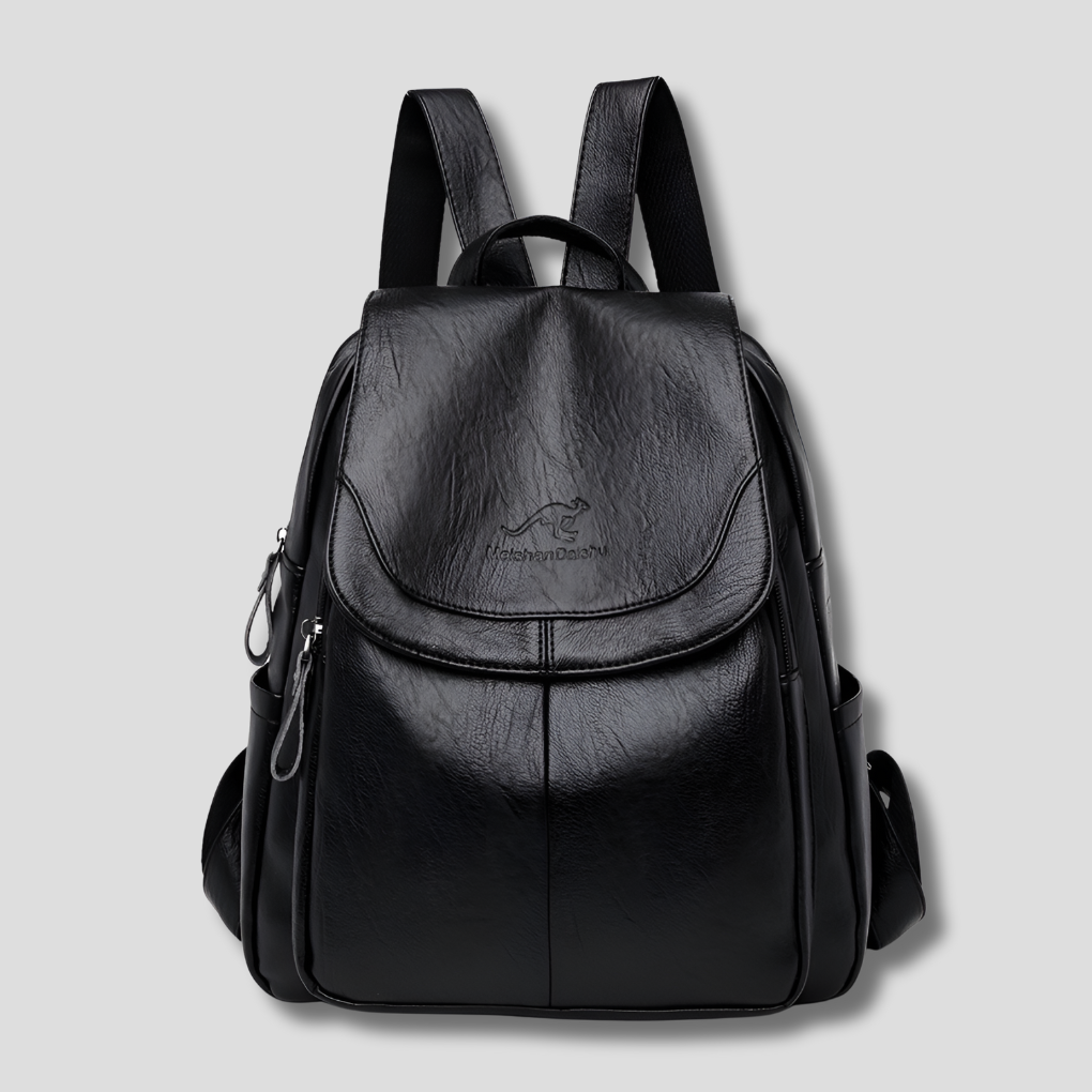 Wenna | Mochila de Couro Antifurto Feminina