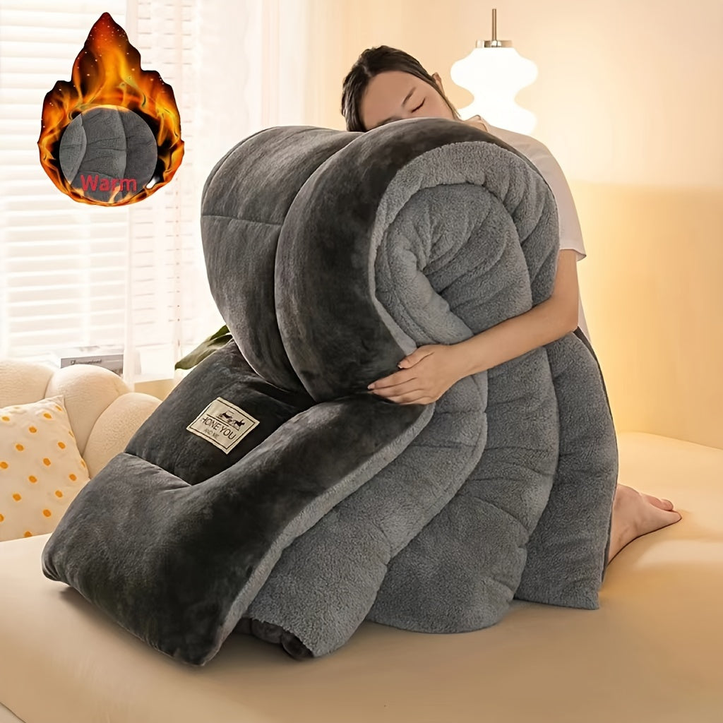 Freya | Edredom Plush Extra Grosso Antistático Outono Inverno