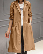 Elsa | Mulher Casaco Trench Coat Ajustado