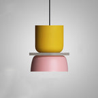 Briar | Luminária Pendente Dome | Estilo Nórdico, LED, Liga de Zinco Bicolor