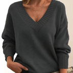 Aria | Mulher Caxemira Camisola Malha