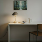 Candeeiro de Mesa LED | Sem Fios, Toque, Cúpula Moderna | Eira