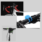 Buzina de bicicleta silicone 110dB 3 tons resistente a respingos