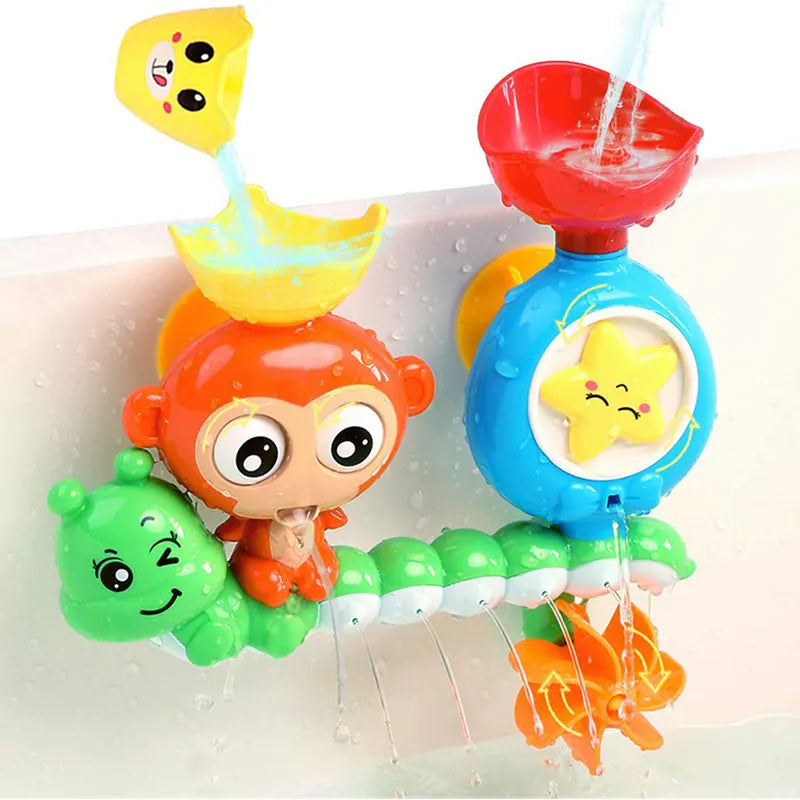 Brinquedo de Banho Infantil | Educativo, Animais, Ventosa | Anouk
