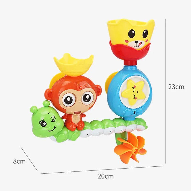 Brinquedo de Banho Infantil | Educativo, Animais, Ventosa | Anouk