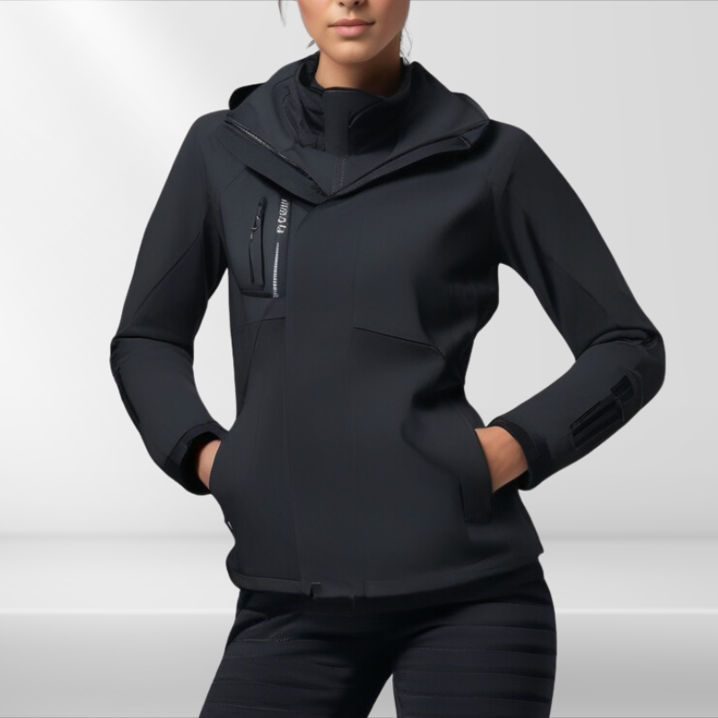 Bexcellent | Casaco Outdoor 3 em 1 para Mulher | Impermeável, Fleece Interior | Todas as Estações