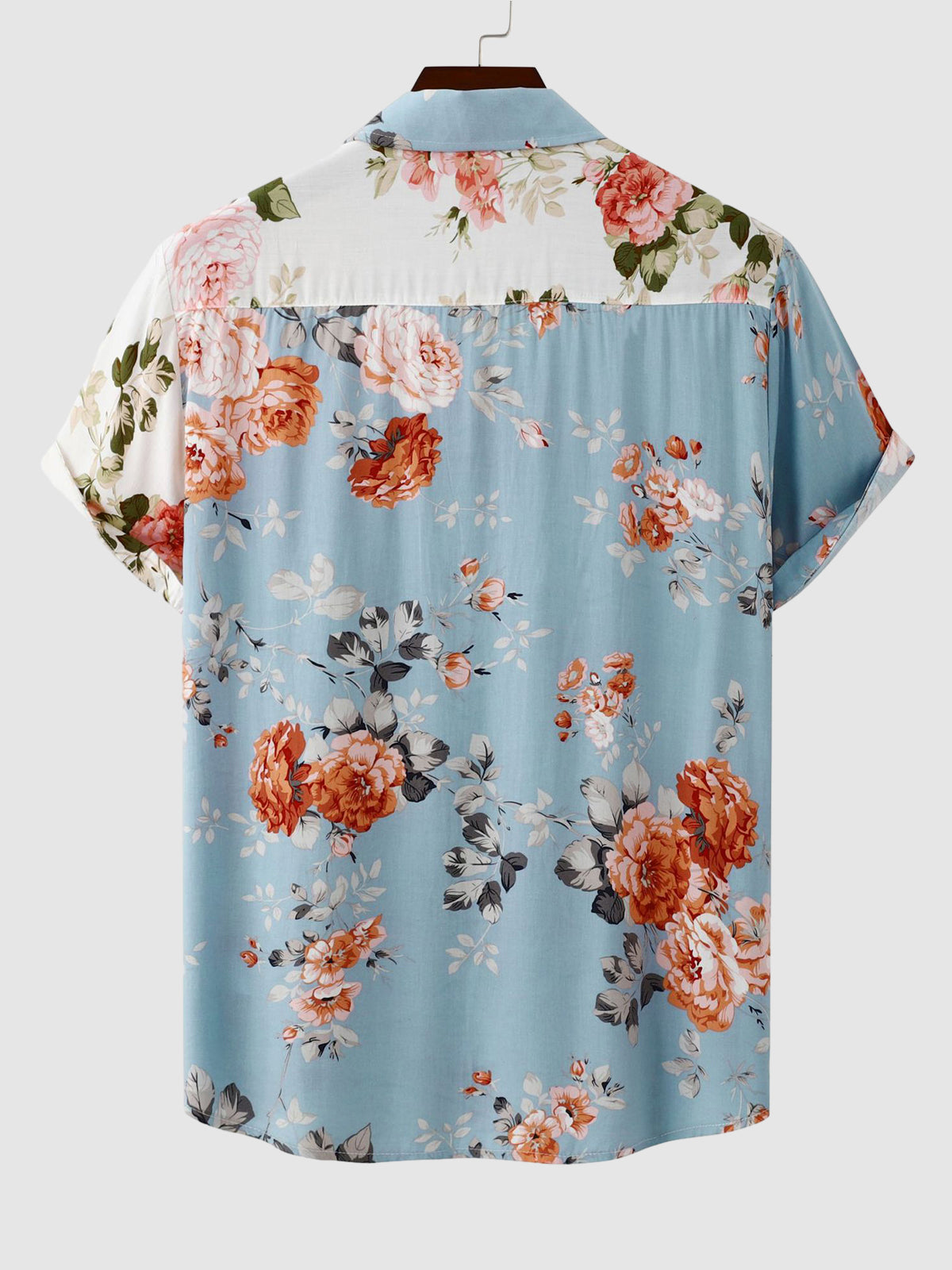 Maeve | Camisa Floral Masculina Manga Curta