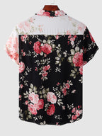 Maeve | Camisa Floral Masculina Manga Curta