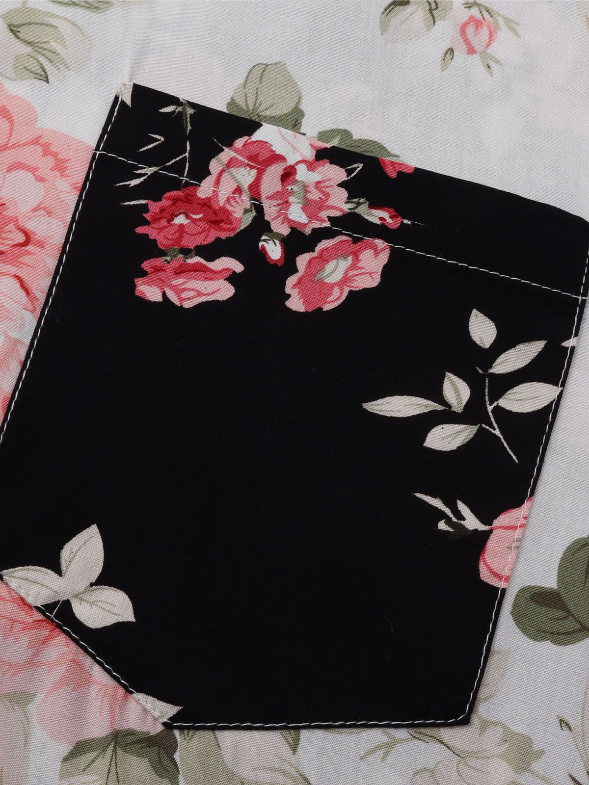 Maeve | Camisa Floral Masculina Manga Curta