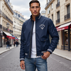 Nina | Homens Bomber Jacket Leve com Zíper