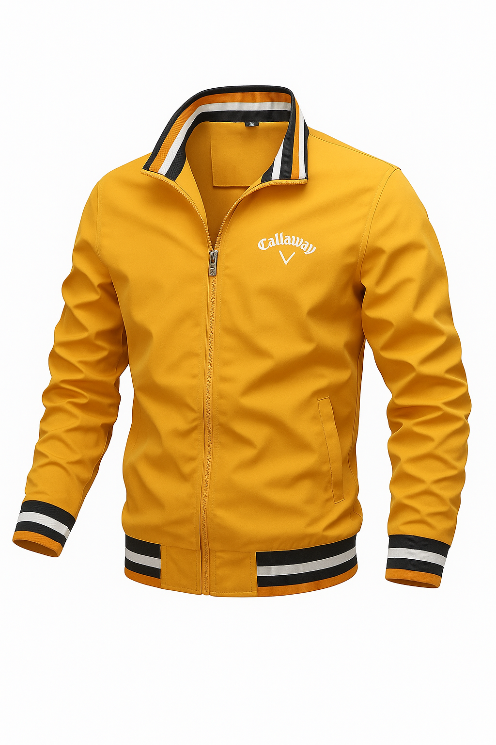 Nina | Homens Bomber Jacket Leve com Zíper