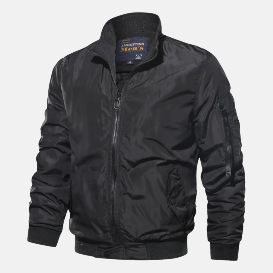 Romy | Homem Bomber Jacket Corta-Vento Zip