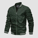 Solene | Homem Bomber Leve com Fecho de Correr