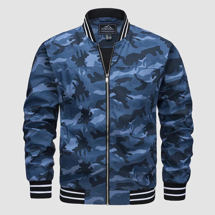 Solene | Homem Bomber Leve com Fecho de Correr