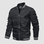 Solene | Homem Bomber Leve com Fecho de Correr