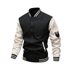 Greta | Homem Bomber Jacket com Fecho de Correr