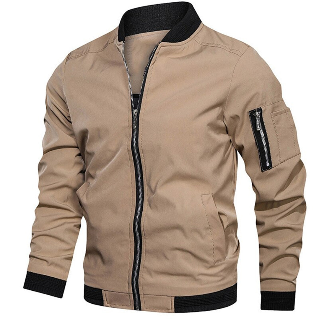 Solveig | Homem Bomber Jacket Leve Gola Alta