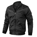 Sabine | Homem Bomber Jacket Leve com Fecho de Correr