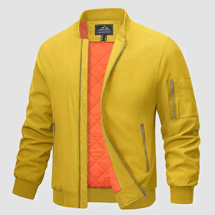 Vianne | Homens Bomber Jacket Leve Corta-Vento