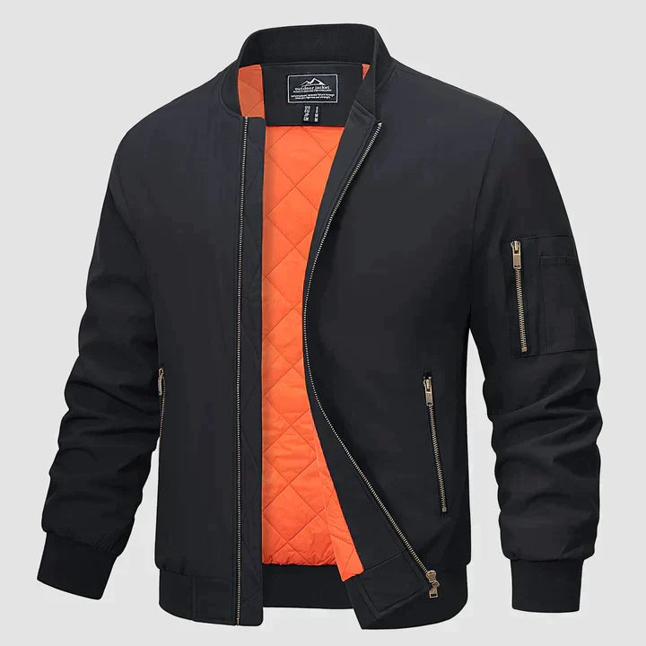 Vianne | Homens Bomber Jacket Leve Corta-Vento