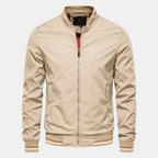 Homens Bomber Jacket Harrington