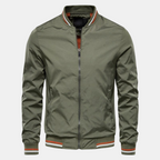 Homens Bomber Jacket Harrington