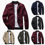 Una | Jaqueta Bomber Masculina com Fecho de Correr