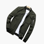 Una | Jaqueta Bomber Masculina com Fecho de Correr