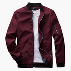 Una | Jaqueta Bomber Masculina com Fecho de Correr