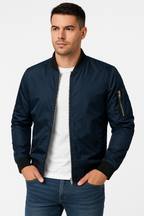 Zara | Homem Bomber Jacket Corta-Vento