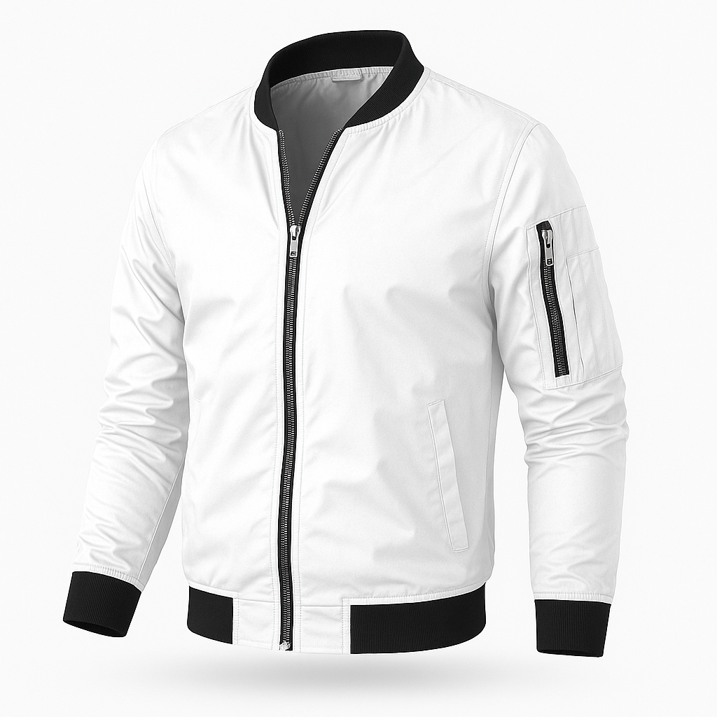 Zara | Homem Bomber Jacket Corta-Vento