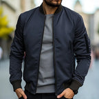 Liora | Jaqueta Bomber Masculina Slim Fit com Zíper