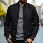 Liora | Jaqueta Bomber Masculina Slim Fit com Zíper