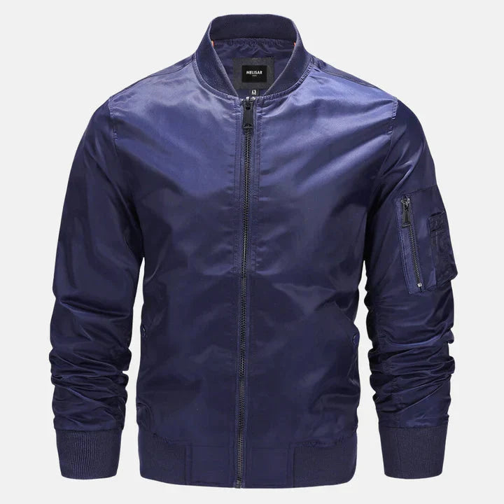 Wilhelmina | Homem Bomber Jacket Impermeável Corta-Vento