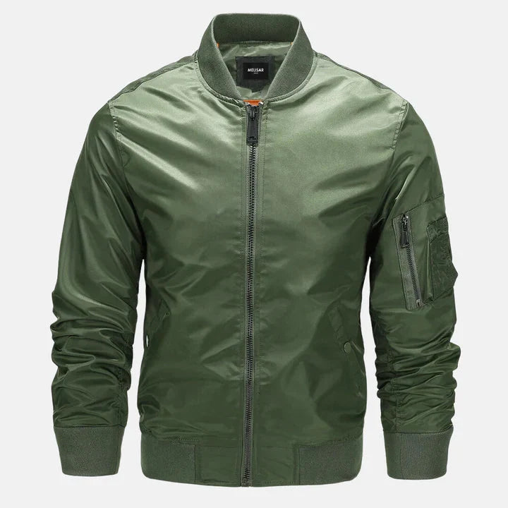 Edith | Homem Bomber Jacket Impermeável Corta-Vento