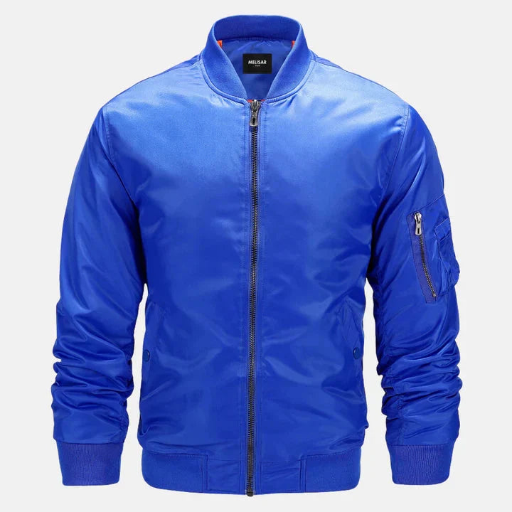 Edith | Homem Bomber Jacket Impermeável Corta-Vento