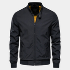 Delphine | Homem Bomber Jacket com Fecho de Correr Corta-Vento